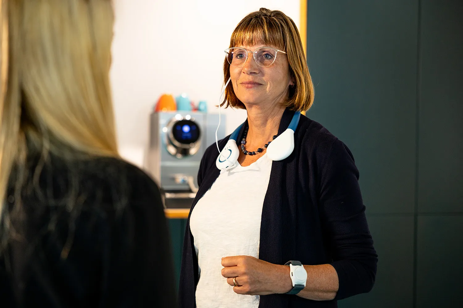 SmartVNS System being worn